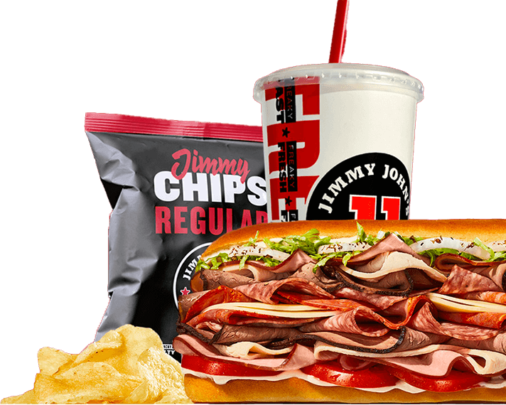 Jimmy Johns Chips and Drinks