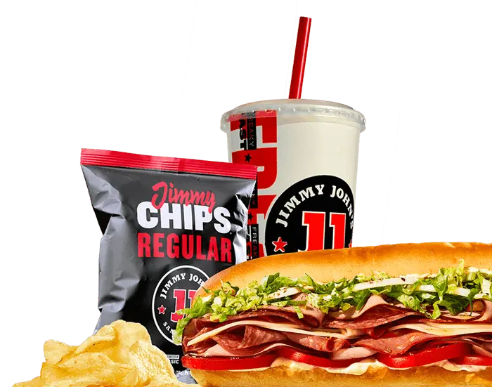 Jimmy John's Chips and Sandwich